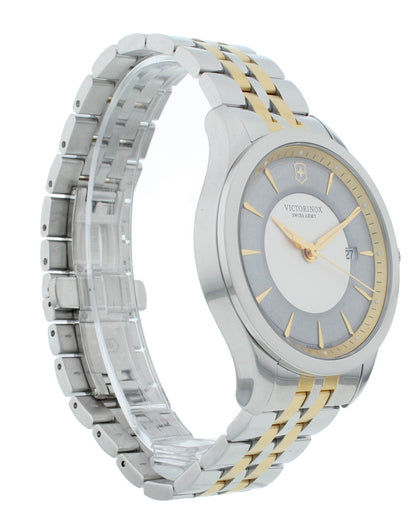 Victorinox Alliance 40mm Quartz Silver Dial Two-Tone Men's Watch 241803