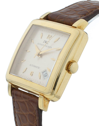 IWC Carree Combre 32mmx32mm Automatic 18k Yellow Gold Vintage Men's Watch