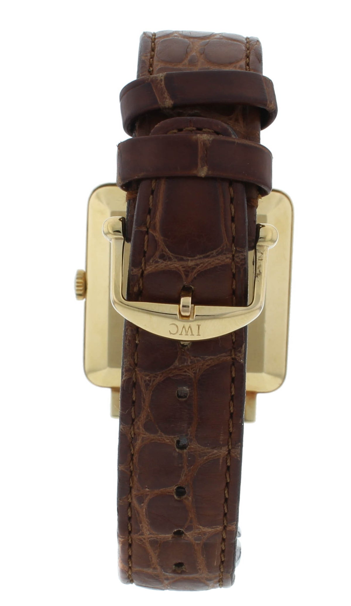 IWC Carree Combre 32mmx32mm Automatic 18k Yellow Gold Vintage Men's Watch