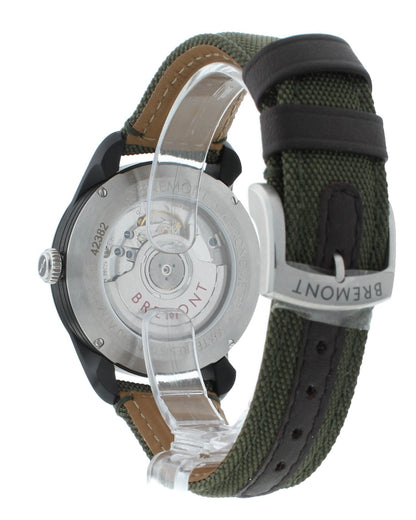 Bremont Airco Mach 1 Jet Black Dial 40mm Automatic Men's Watch AIRCO-M1-JET-R-S