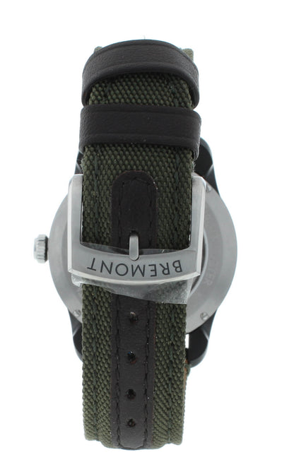 Bremont Airco Mach 1 Jet Black Dial 40mm Automatic Men's Watch AIRCO-M1-JET-R-S