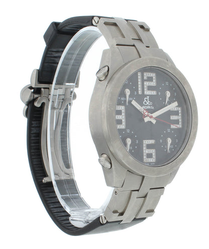 Jacob & Co. Five Time 43mm Zone Paris LTD Edition Titanium Quartz Men's Watch
