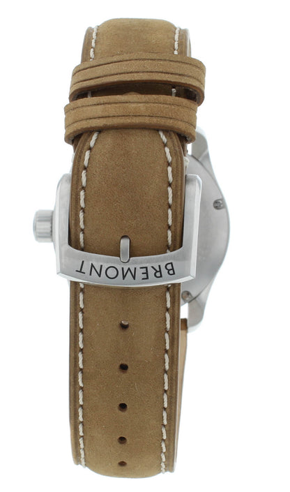 Bremont Solo 37 Stainless Steel White Dial Automatic Mens Watch SOLO37-SI-RG-R-S
