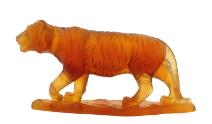 Daum France Chinese Horoscope Tiger Crystal Figurine New w/ Box 05566