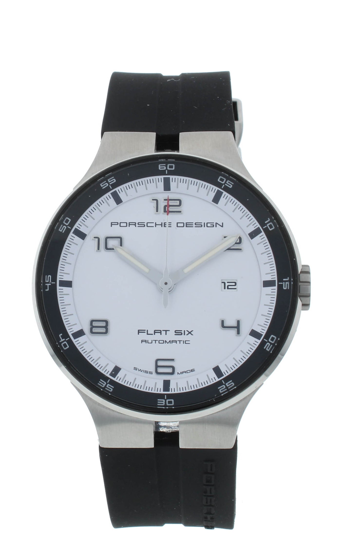 Porsche Design Flat Six 44mm Auto White Dial Men’s Watch P.635042641254