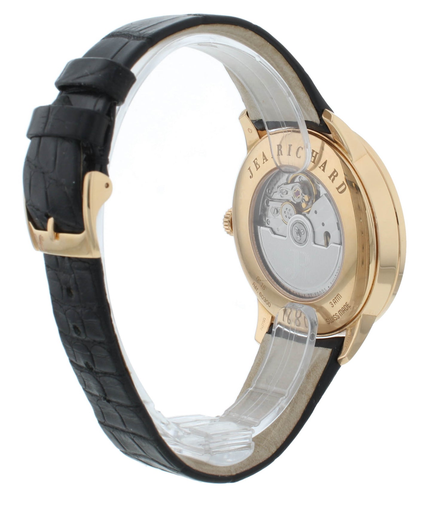 Jean Richard 1681 41mm Automatic 18k Rose Gold Men's Watch 60300-52-151-AA6