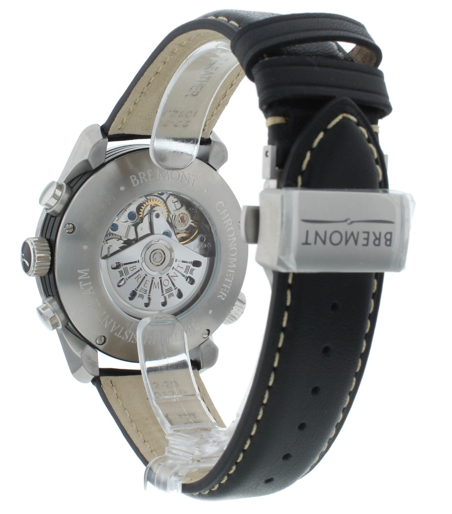Bremont ALT1 Chrono World-Time Black Dial 43mm Auto Mens Watch ALT1-WT-BK-R-S