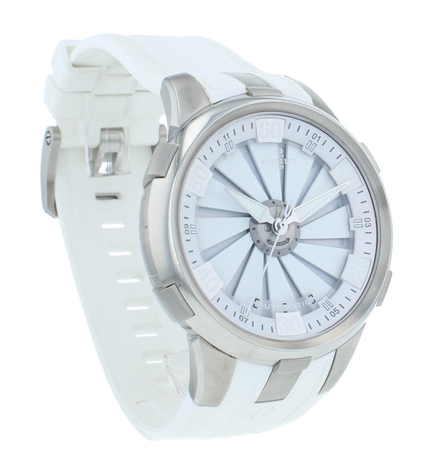 Pre-Owned Perrelet Turbine Racing Auto Cracked Crown 48mm Men's Watch A1065/1