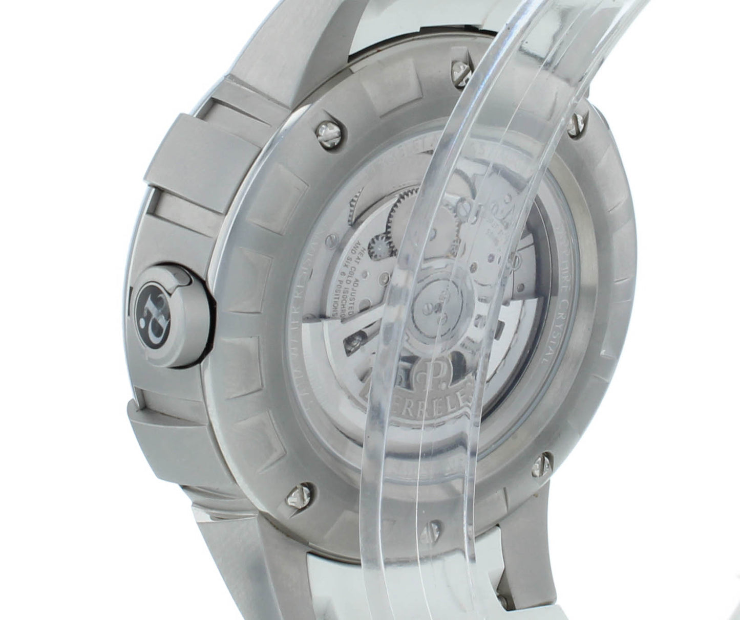 Pre-Owned Perrelet Turbine Racing Auto Cracked Crown 48mm Men's Watch A1065/1