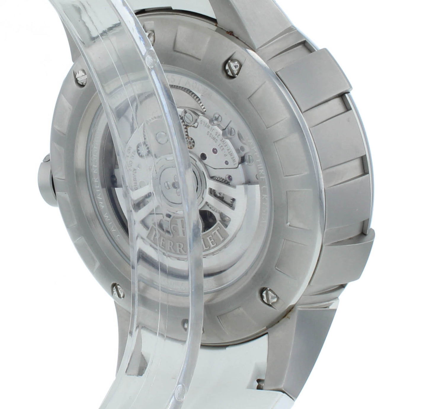 Pre-Owned Perrelet Turbine Racing Auto Cracked Crown 48mm Men's Watch A1065/1