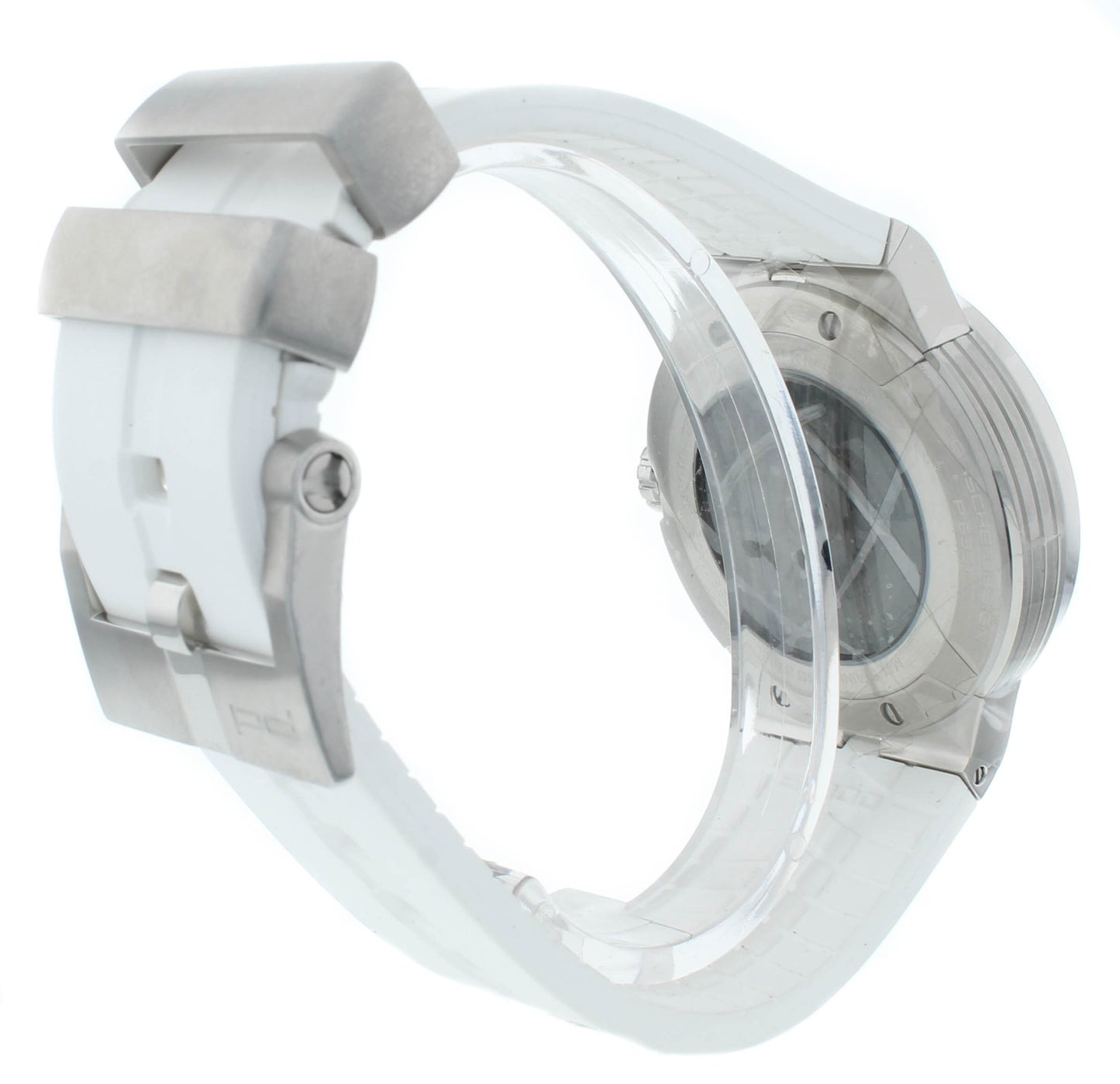 Porsche Design Flat Six 40mm White Dial Automatic Men’s Watch P.635141641256
