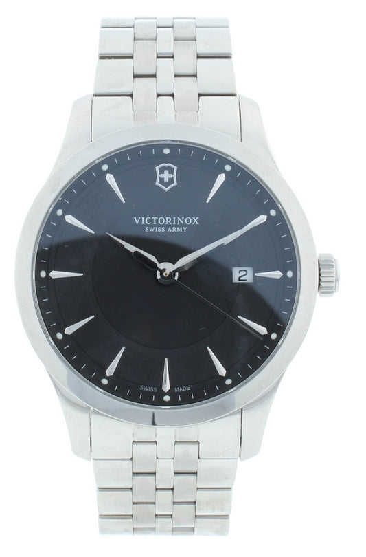 Victorinox Alliance 40mm Stainless Steel Black Dial Quartz Men's Watch 241801.1