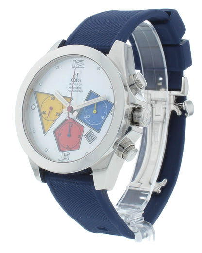 Jacob & Co. Chronograph Stainless Steel MOP Dial 40mm Auto Men’s Watch ACM.11