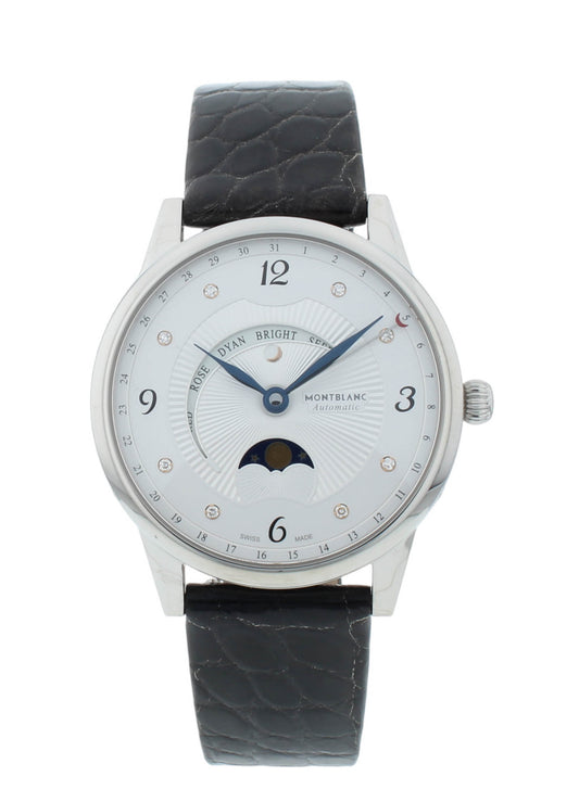 Montblanc Boheme Moongarden Automatic 36mm Diamond Dial Ladies Watch 112556