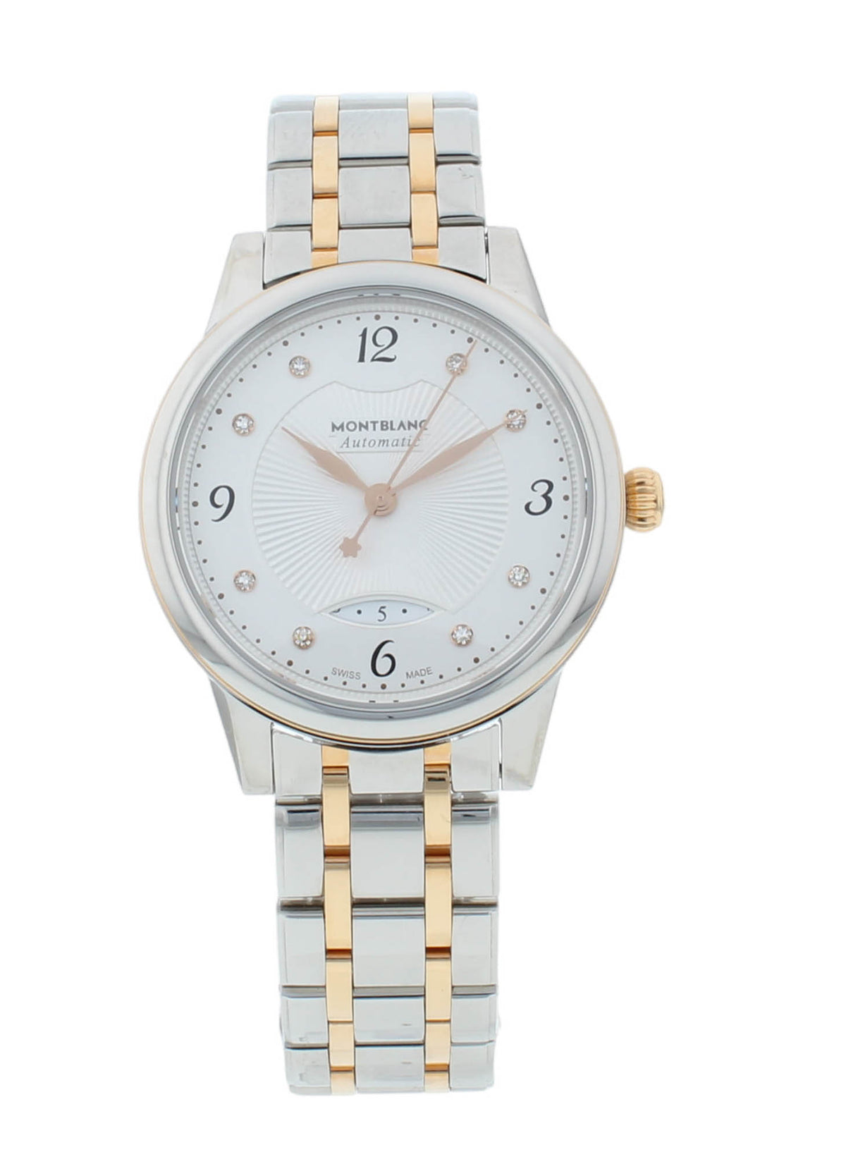 Montblanc Boheme 30mm Automatic Two-Tone Steel & Rose Gold Ladies Watch 111058