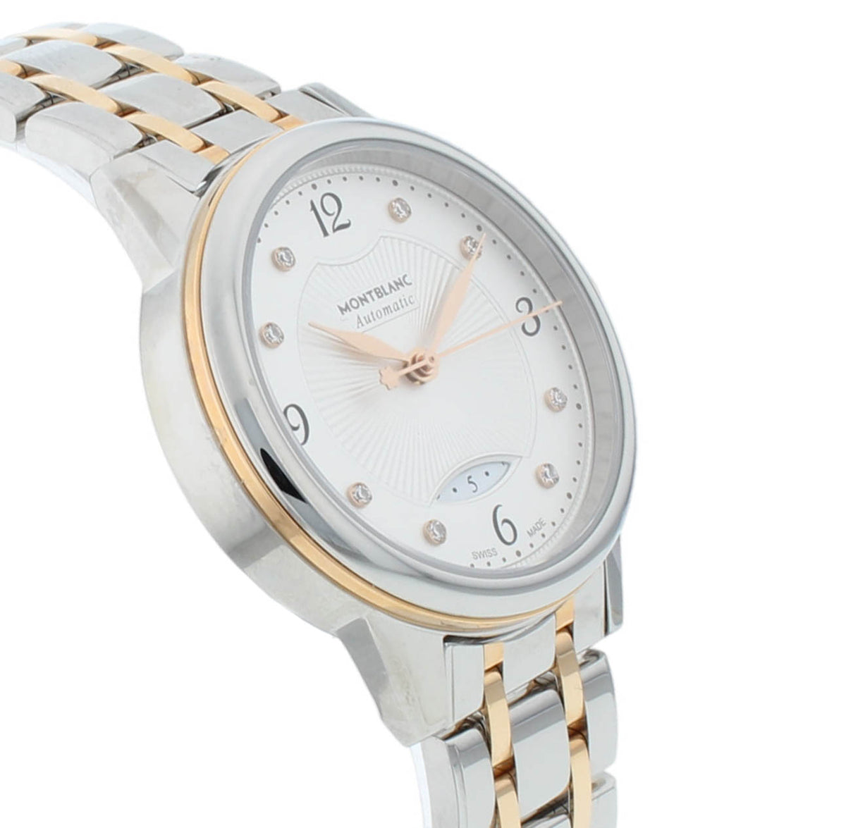Montblanc Boheme 30mm Automatic Two-Tone Steel & Rose Gold Ladies Watch 111058
