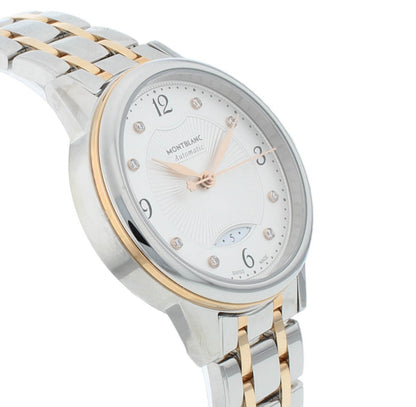 Montblanc Boheme 30mm Automatic Two-Tone Steel & Rose Gold Ladies Watch 111058