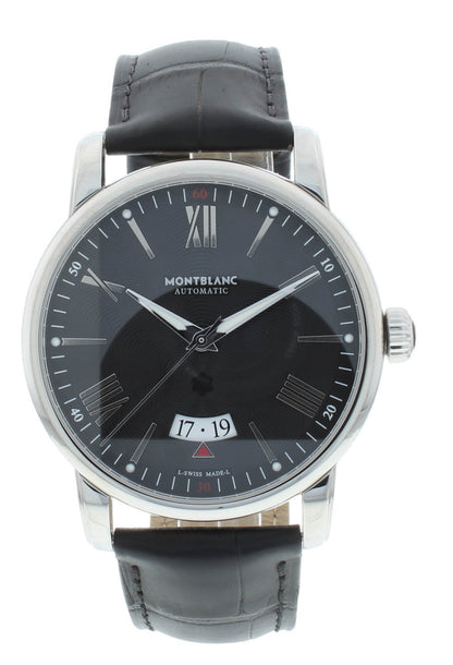 Montblanc 4810 42mm Stainless Steel Automatic Black Dial Men's Watch 115122