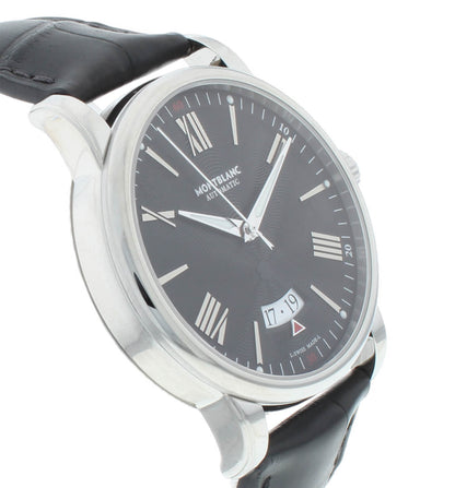 Montblanc 4810 42mm Stainless Steel Automatic Black Dial Men's Watch 115122