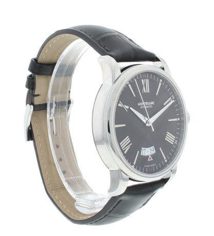 Montblanc 4810 42mm Stainless Steel Automatic Black Dial Men's Watch 115122