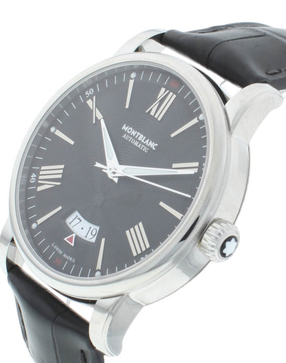 Montblanc 4810 42mm Stainless Steel Automatic Black Dial Men's Watch 115122