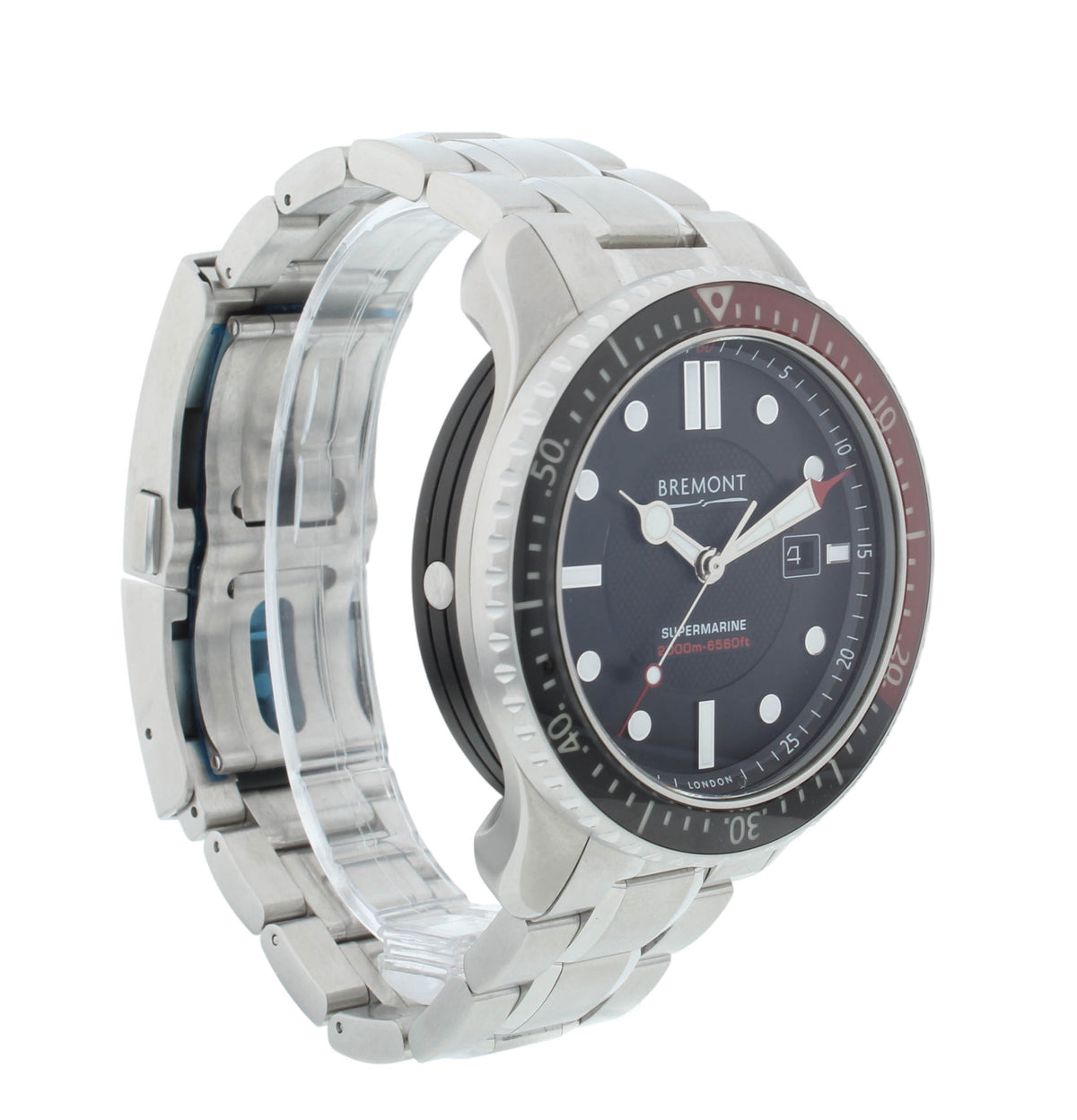 Bremont Supermarine 45mm Automatic Black Dial Men's Watch S2000-RD-B