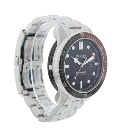 Bremont Supermarine 45mm Automatic Black Dial Men's Watch S2000-RD-B
