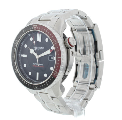 Bremont Supermarine 45mm Automatic Black Dial Men's Watch S2000-RD-B