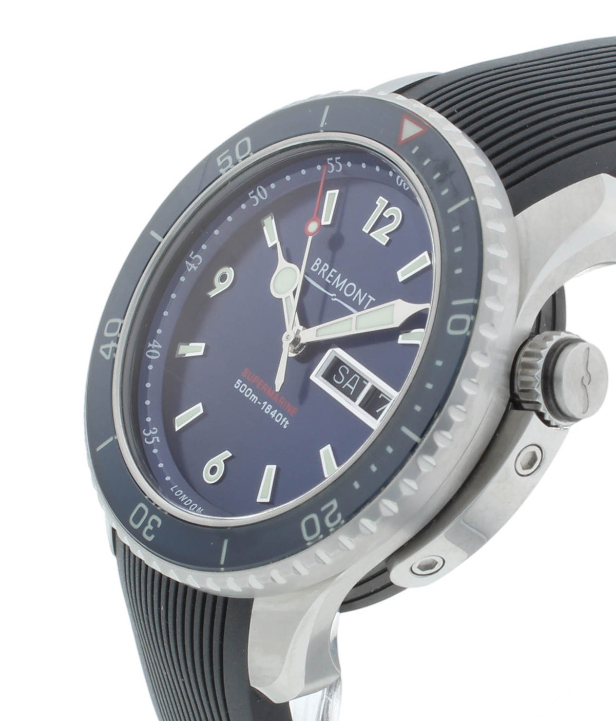 Bremont Supermarine S500 Blue Dial 43mm Automatic Men's Watch S500-BL-2018-R-S