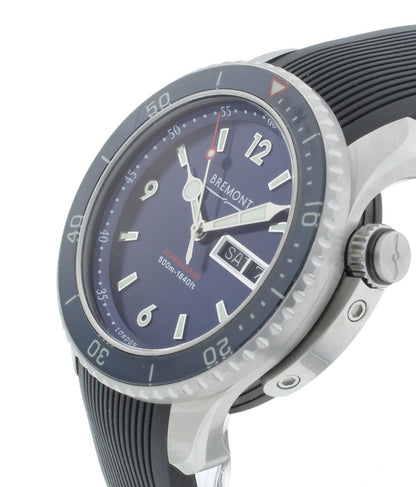 Bremont Supermarine S500 Blue Dial 43mm Automatic Men's Watch S500-BL-2018-R-S