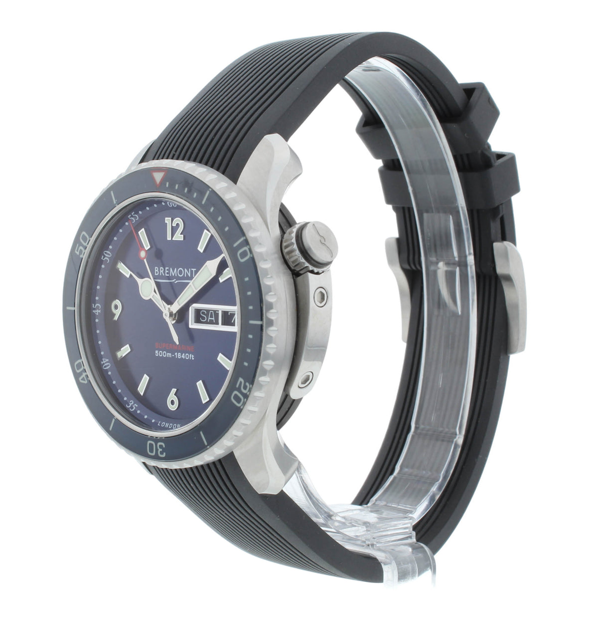 Bremont Supermarine S500 Blue Dial 43mm Automatic Men's Watch S500-BL-2018-R-S