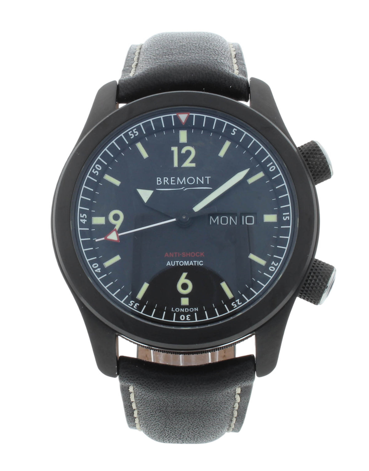 Bremont U-2 43mm Black Dial Automatic Stainless Steel Men's Watch U2-O-R-S