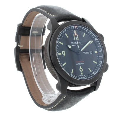 Bremont U-2 43mm Black Dial Automatic Stainless Steel Men's Watch U2-O-R-S