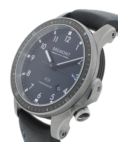 Bremont Boeing Model 1 43mm Black Dial Stainless Steel Men's Watch BM1-BK-R-S