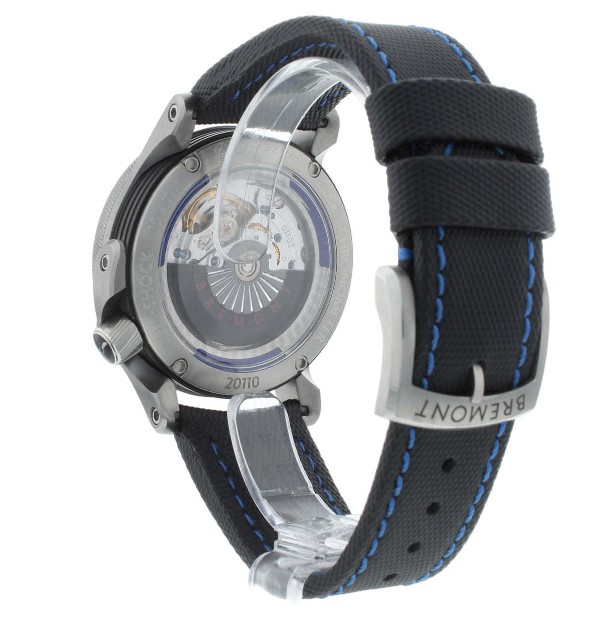 Bremont Boeing Model 1 43mm Black Dial Stainless Steel Men's Watch BM1-BK-R-S