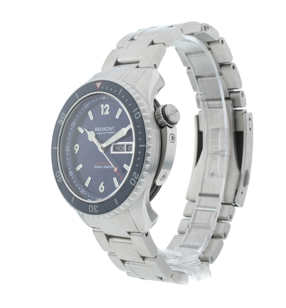 Bremont Supermarine S500 Blue Dial 43mm Automatic Men's Watch S500-BL-2018-B