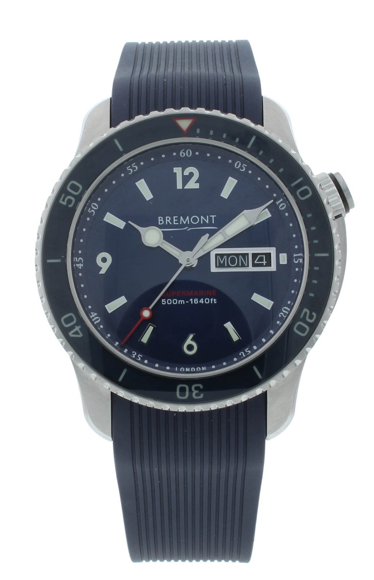 Bremont Supermarine S500 Blue Strap 43mm Automatic Men's Watch S500-BL-2018-R-S