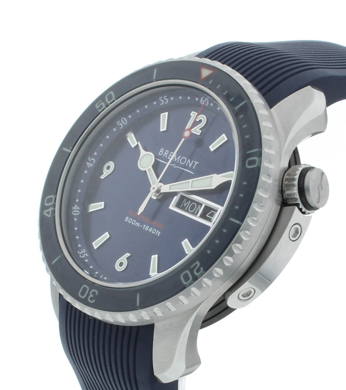 Bremont Supermarine S500 Blue Strap 43mm Automatic Men's Watch S500-BL-2018-R-S