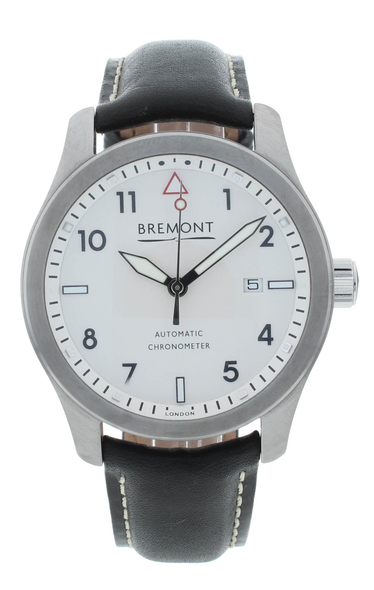 Bremont Solo 43mm White Dial Automatic Steel Men's Watch SOLO43-WS-H
