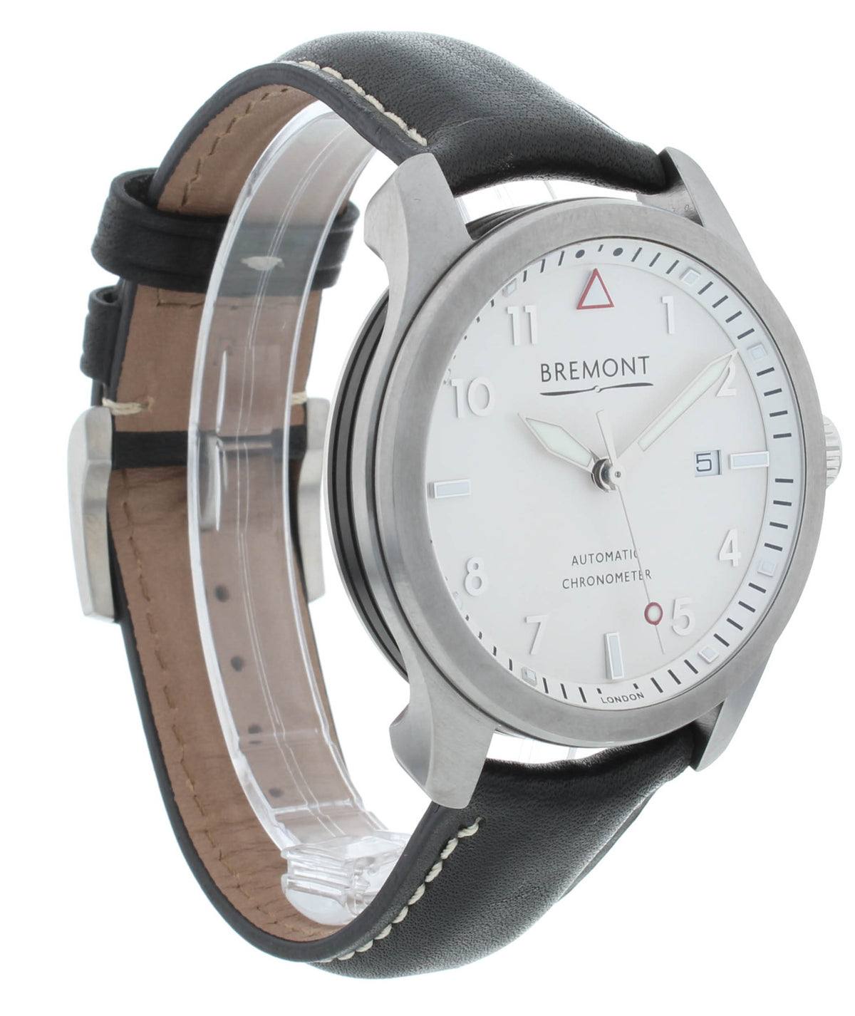 Bremont Solo 43mm White Dial Automatic Steel Men's Watch SOLO43-WS-H