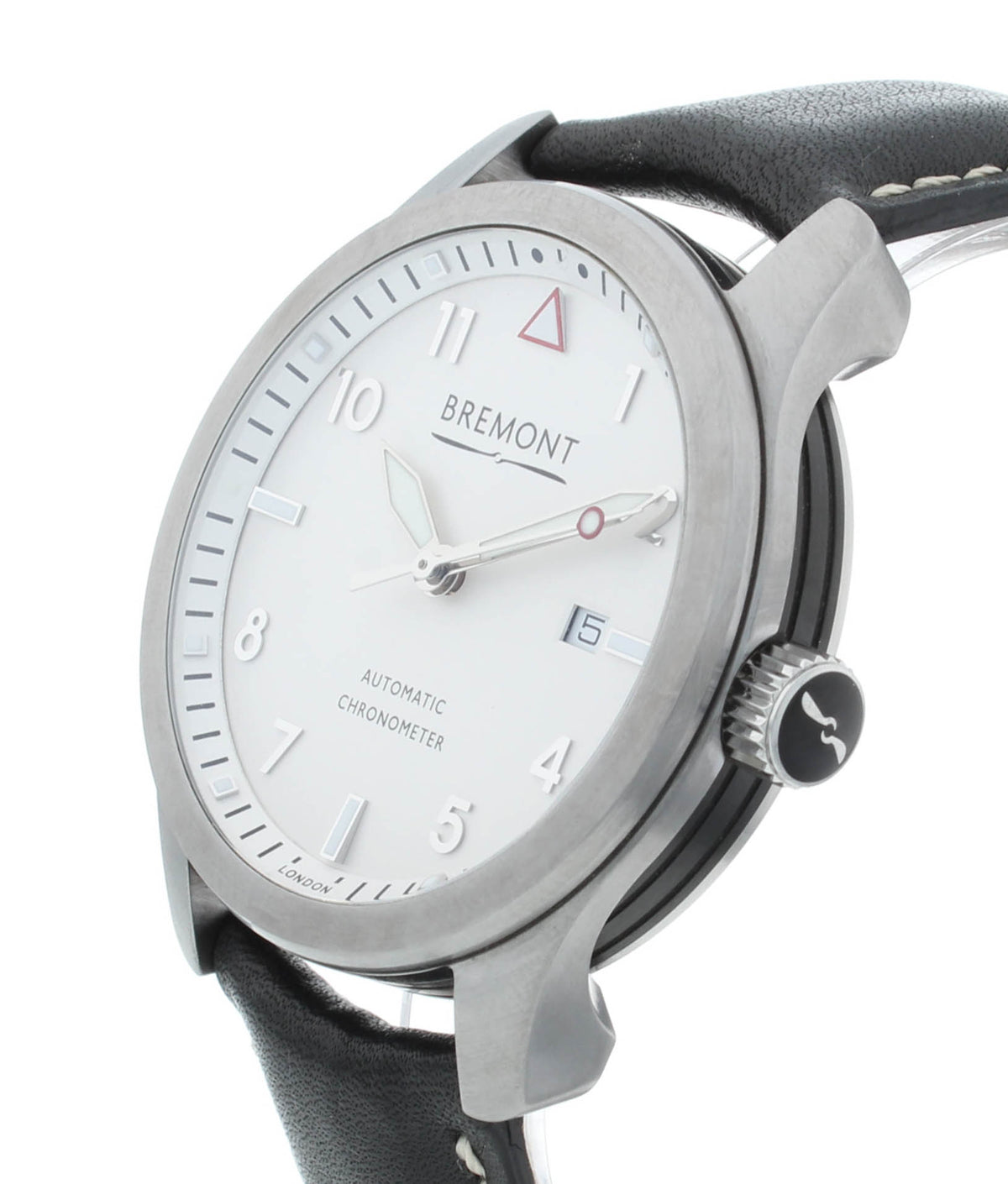 Bremont Solo 43mm White Dial Automatic Steel Men's Watch SOLO43-WS-H