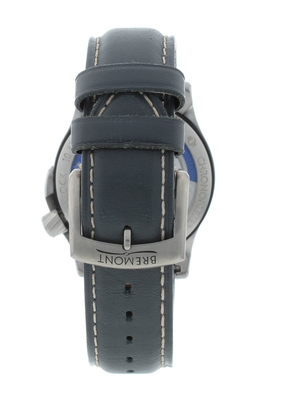 Bremont Boeing Model 1 43mm Black Dial Leather Strap Men's Watch BM1-BK-R-S
