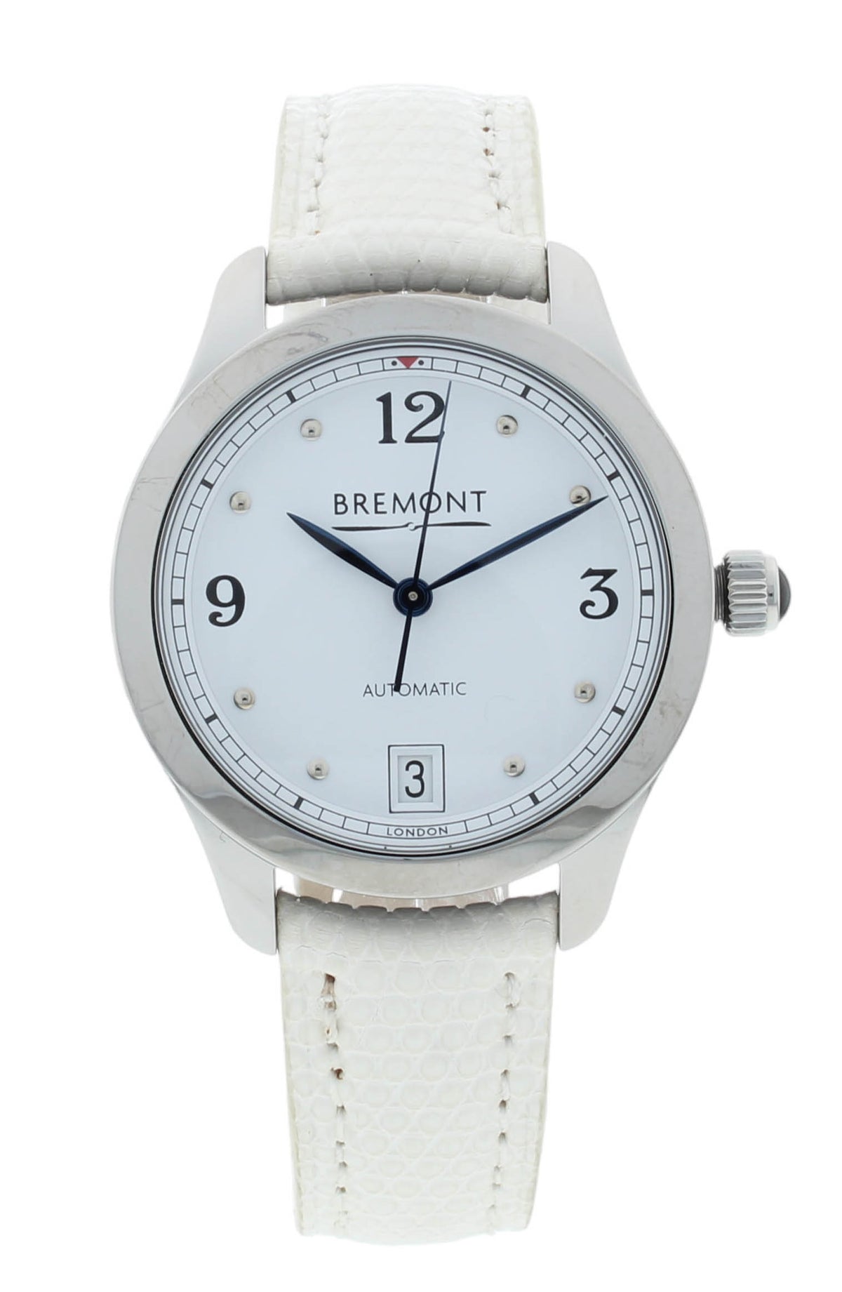 Bremont Solo 34mm Automatic White Dial Ladies Watch SOLO34-AJ-WH-R-S