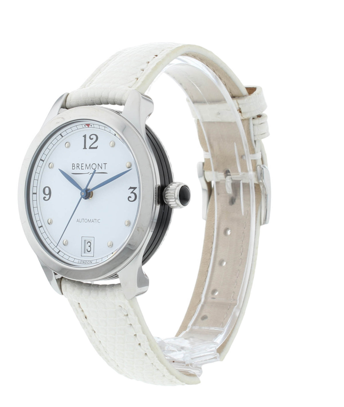 Bremont Solo 34mm Automatic White Dial Ladies Watch SOLO34-AJ-WH-R-S