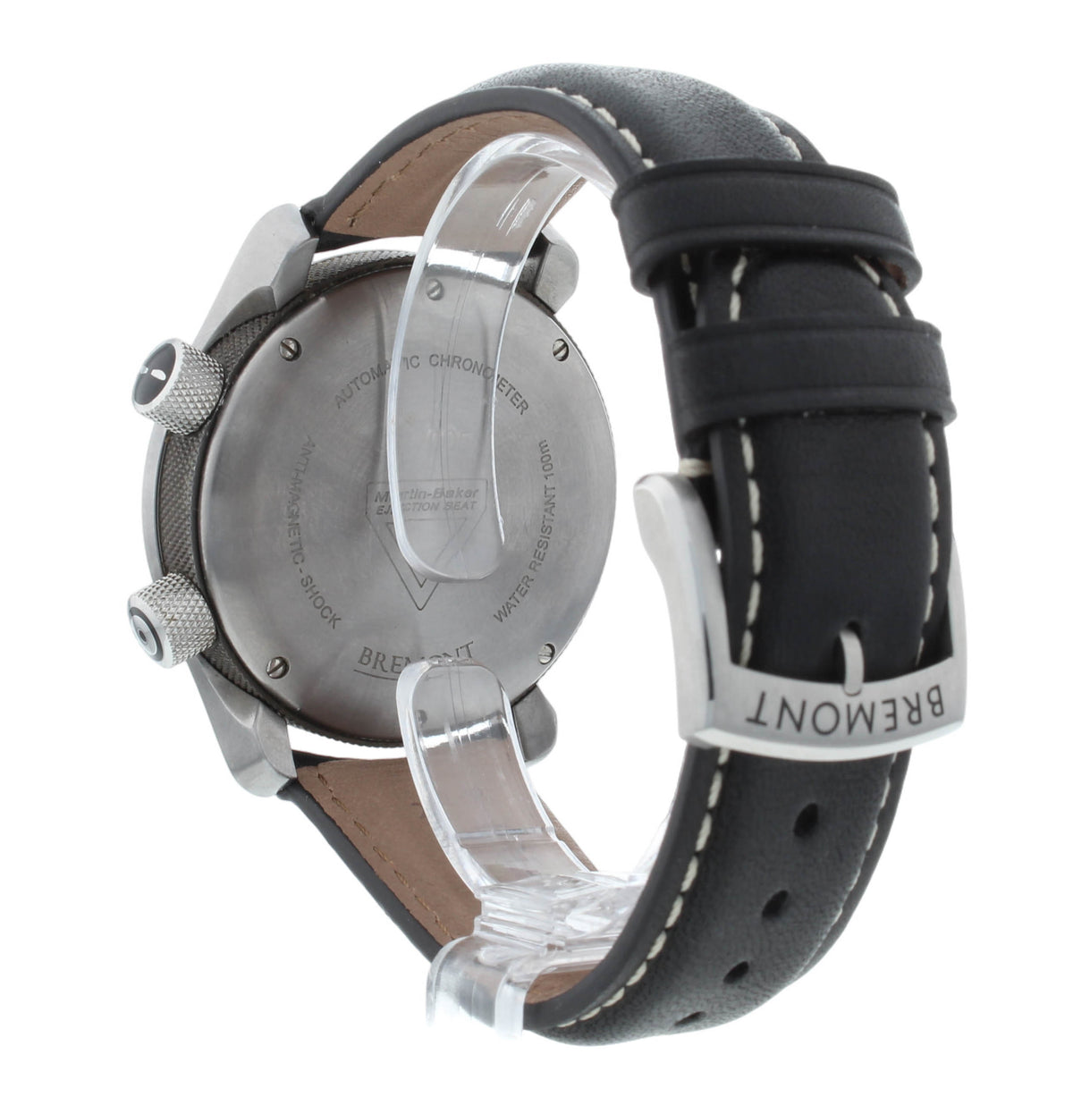 Bremont U-2 43mm Black Dial Automatic Day/Date Stainless Steel Men's Watch U2-H