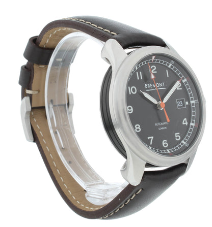 Bremont Airco Mach 1 Black Dial 40mm Automatic Men's Watch AIRCO-M1-BK-R-S