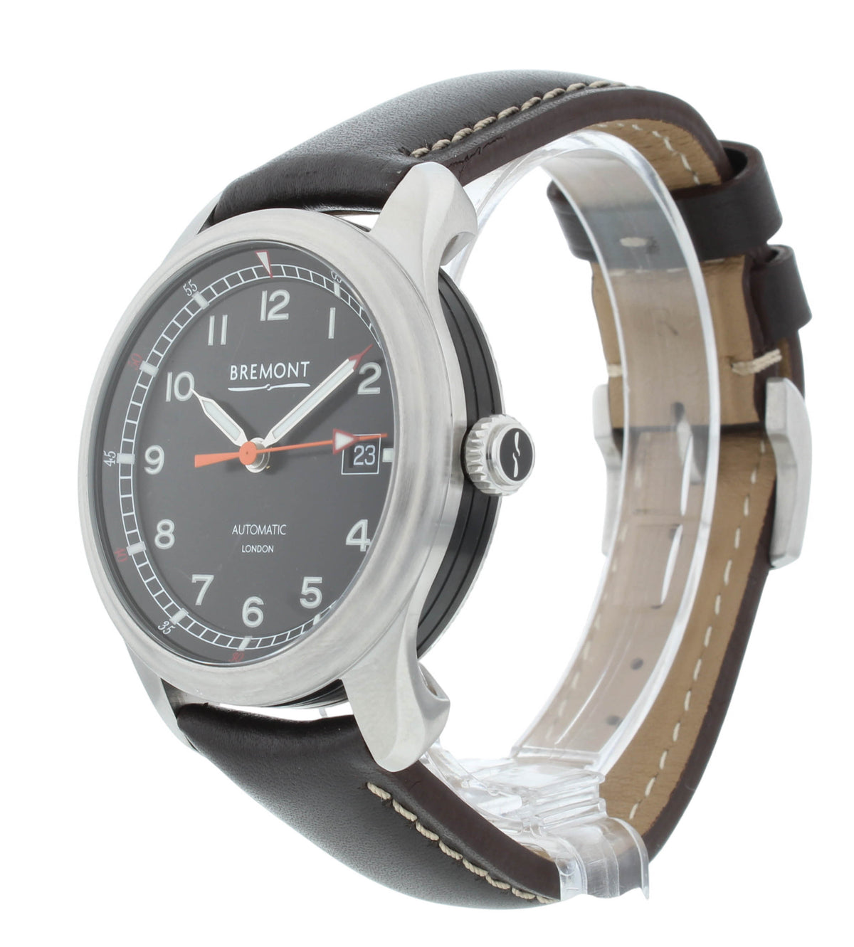 Bremont Airco Mach 1 Black Dial 40mm Automatic Men's Watch AIRCO-M1-BK-R-S