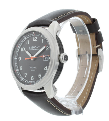 Bremont Airco Mach 1 Black Dial 40mm Automatic Men's Watch AIRCO-M1-BK-R-S