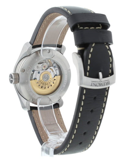 Bremont Solo 37 Stainless Steel White Dial Automatic Mens Watch SOLO37-SI-R-S