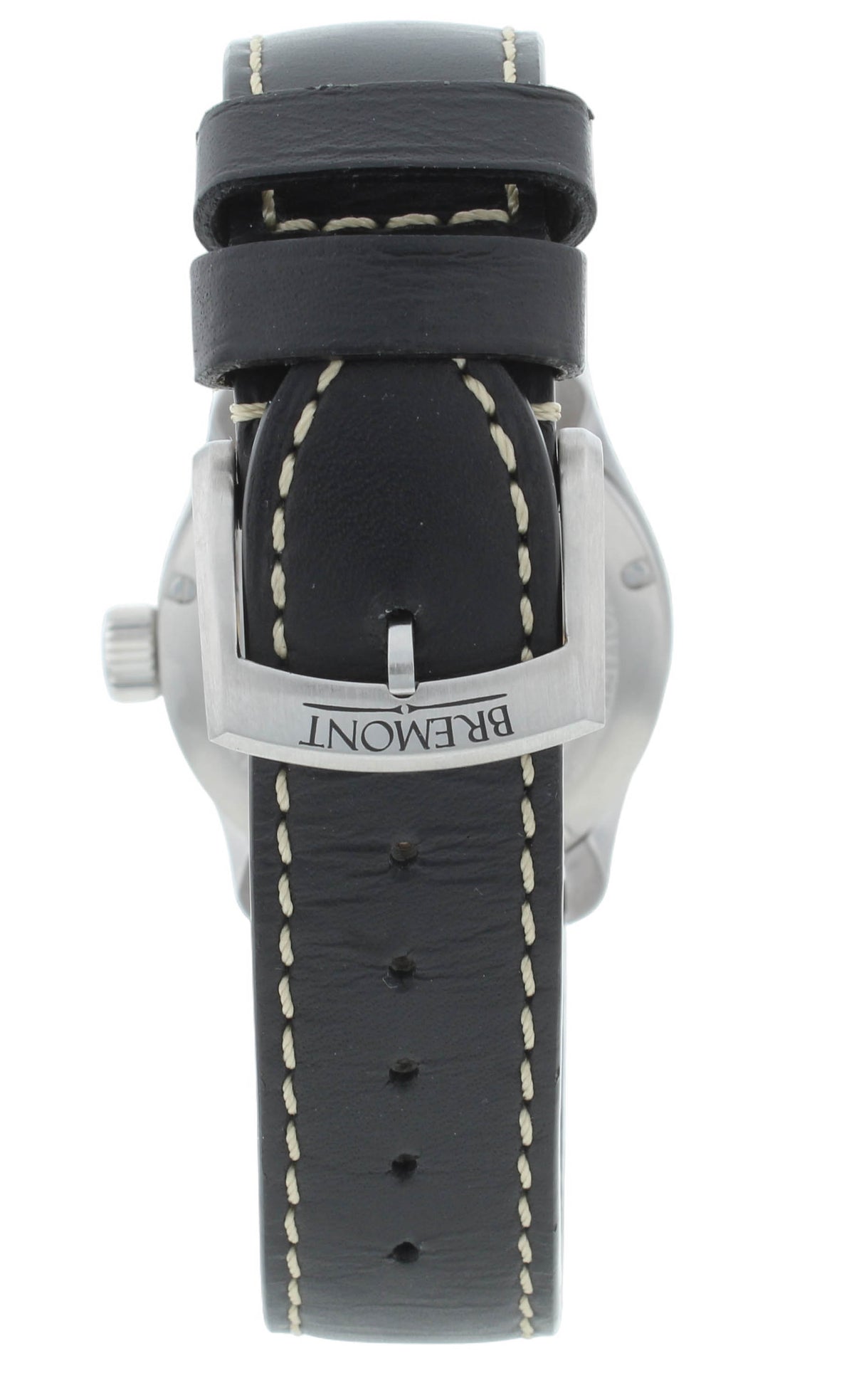 Bremont Solo 37 Stainless Steel White Dial Automatic Mens Watch SOLO37-SI-R-S